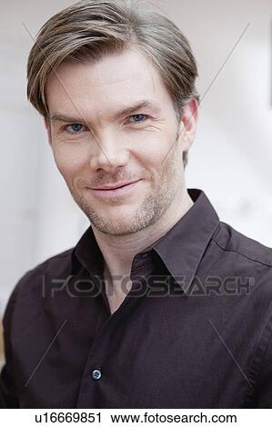 handsome man smiling View Large Photo Image Stock Image - handsome man smiling. Fotosearch