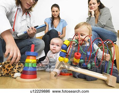 Stock Photograph - In doctors waiting room. Fotosearch
