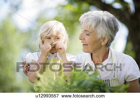 little girl examines something carefully View Large Photo Image Stock Photo - little girl examines something carefully. Fotosearch
