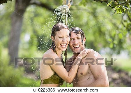man and woman in nature View Large Photo Image Stock Photograph - man and woman in nature. Fotosearch