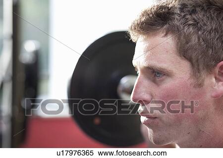 Man in gym View Large Photo Image Stock Photography - Man in gym. Fotosearch