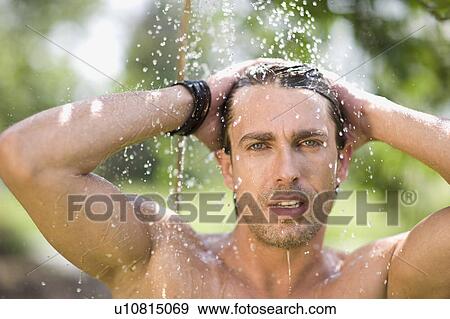 man in nature View Large Photo Image Stock Photo - man in nature. Fotosearch