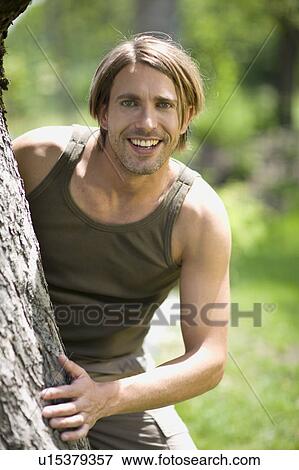 man in nature View Large Photo Image Stock Photo - man in nature. Fotosearch