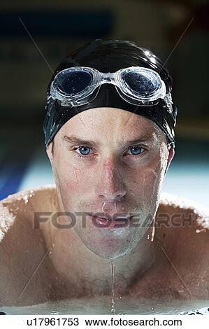 Man in Pool View Large Photo Image Stock Image - Man in Pool. Fotosearch