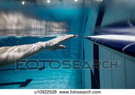 Man in Pool View Large Photo Image Stock Photo - Man in Pool. Fotosearch