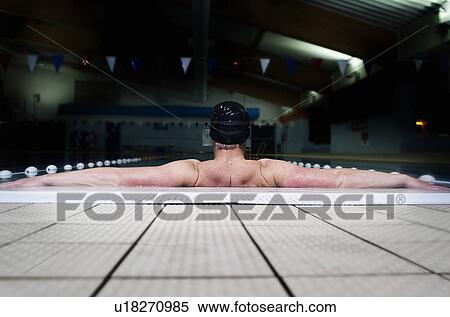 Man in Pool View Large Photo Image Stock Photography - Man in Pool. Fotosearch