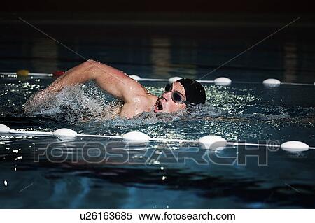 Man in Pool View Large Photo Image Stock Photography - Man in Pool. Fotosearch