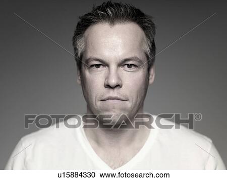 man looking straight View Large Photo Image Stock Image - man looking straight. Fotosearch
