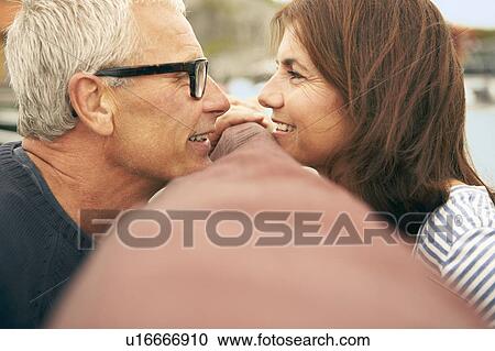 Middle aged couple on an old boat View Large Photo Image Stock Image - Middle aged couple on an old boat. Fotosearch