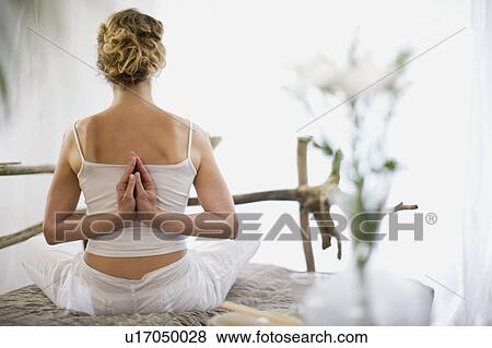 middle-aged woman doing yoga View Large Photo Image Stock Photo - middle-aged woman doing yoga. Fotosearch