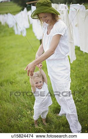mother and little child View Large Photo Image Picture - mother and little child. Fotosearch