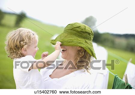 mother and little child View Large Photo Image Stock Image - mother and little child. Fotosearch