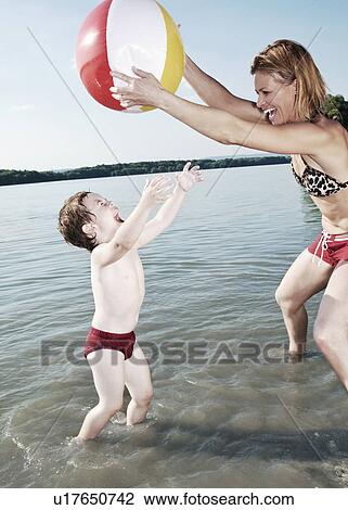 mother playing with child View Large Photo Image Stock Image - mother playing with child. Fotosearch