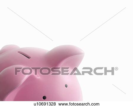 Piggy bank against white View Large Photo Image Stock Photo - Piggy bank against white. Fotosearch