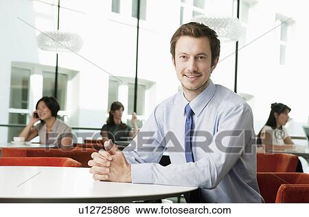 Portrait of a business man View Large Photo Image Stock Photograph - Portrait of a business man. Fotosearch