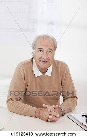 Portrait of senior businessman View Large Photo Image Stock Photo - Portrait of senior businessman. Fotosearch