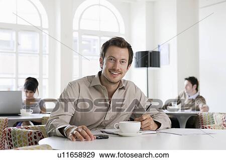 Portrait of young man View Large Photo Image Stock Photo - Portrait of young man. Fotosearch