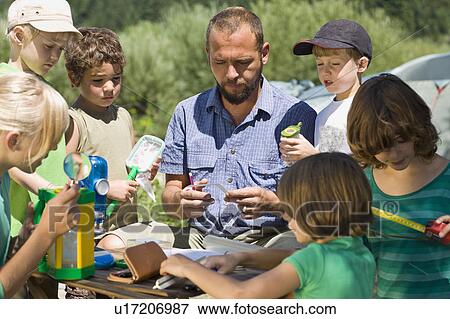 teacher and pupils View Large Photo Image Stock Photo - teacher and pupils. Fotosearch