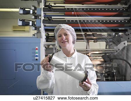 Technician Weaving Medical Product View Large Photo Image Stock Photo - Technician Weaving Medical Product. Fotosearch