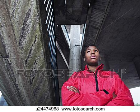 Teenage Boy wearing headphones View Large Photo Image Stock Photo - Teenage Boy wearing headphones. Fotosearch
