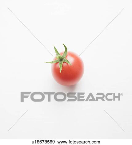 Tomato against white View Large Photo Image Stock Photo - Tomato against white. Fotosearch