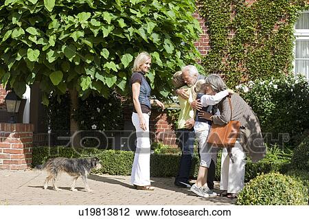visit of grandparents View Large Photo Image Stock Image - visit of grandparents. Fotosearch