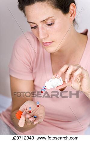 Woman at home View Large Photo Image Stock Image - Woman at home. Fotosearch