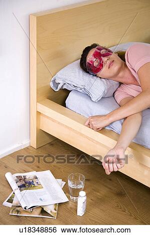 Stock Photograph - Woman at home. Fotosearch