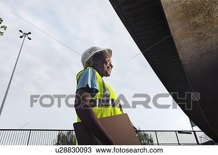 woman construction worker View Large Photo Image Stock Image - woman construction worker. Fotosearch