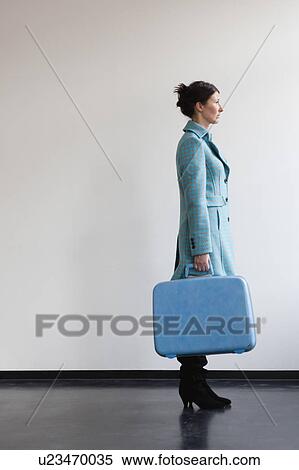 woman with suitcase View Large Photo Image Stock Photography - woman with suitcase. Fotosearch
