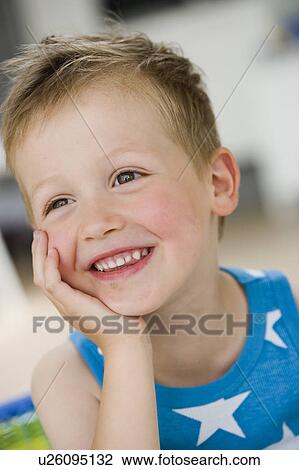 young boy smiling View Large Photo Image Stock Image - young boy smiling. Fotosearch