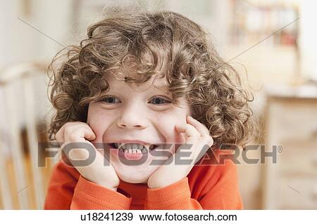 young boy smiling View Large Photo Image Stock Photo - young boy smiling. Fotosearch
