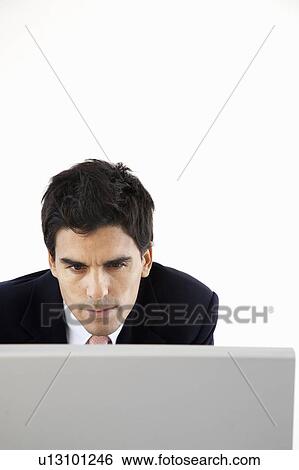 Stock Photograph - Young businessman starting enterprise. Fotosearch