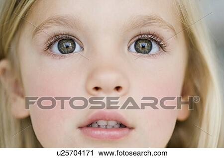 young girl looking dazzled View Large Photo Image Stock Image - young girl looking dazzled. Fotosearch