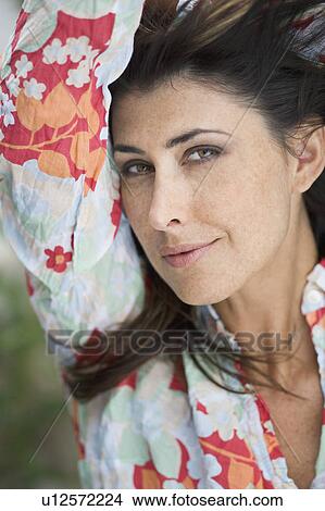 Picture - A female beauty portrait. Fotosearch