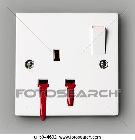 Blood coming out of electrical socket View Large Photo Image Stock Image - Blood coming out of electrical socket. Fotosearch