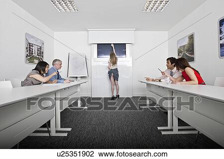 (blooper )presentation in meeting room View Large Photo Image Stock Image - (blooper )presentation in meeting room. Fotosearch