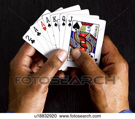 Business man with winning cards View Large Photo Image Stock Image - Business man with winning cards. Fotosearch