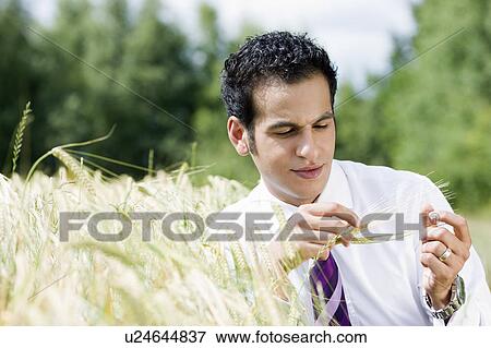 Stock Photo - businessman feeling spike. Fotosearch