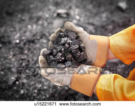 Coal Worker With Handful Of Coal View Large Photo Image Stock Image - Coal Worker With Handful Of Coal. Fotosearch