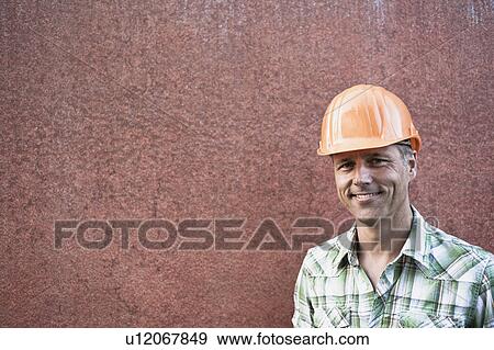 Stock Photo - Construction Worker. Fotosearch