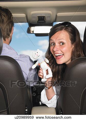 couple in car View Large Photo Image Stock Photo - couple in car. Fotosearch
