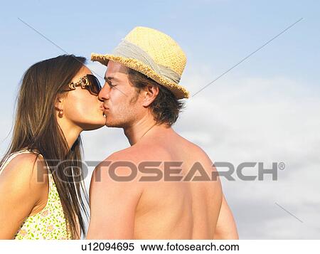 couple kissing View Large Photo Image Stock Photography - couple kissing. Fotosearch