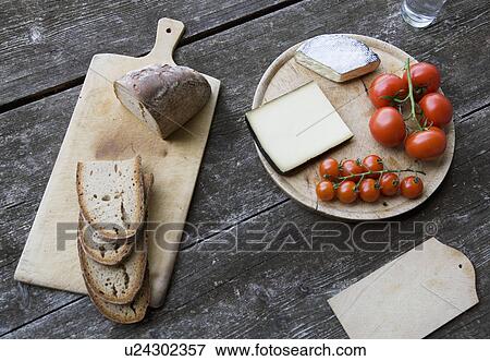 Stock Photo - healthy food, picnic outdoors. Fotosearch