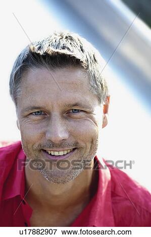 Stock Photo - Man Looking To Camera. Fotosearch