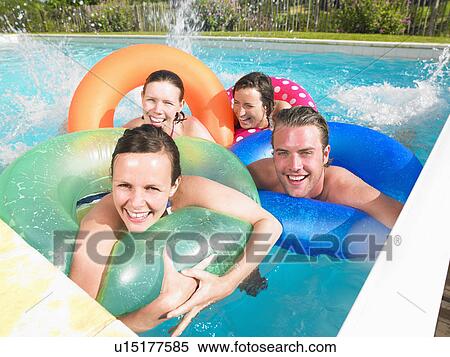 people in pool View Large Photo Image Stock Photography - people in pool. Fotosearch