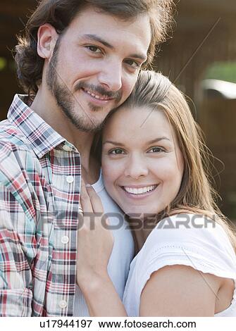 Stock Photo - Portrait of couple. Fotosearch