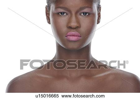 Portrait of woman in studio View Large Photo Image Stock Photography - Portrait of woman in studio. Fotosearch