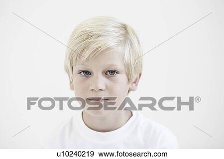 Portrait young boy looking to camera View Large Photo Image Stock Photo - Portrait young boy looking to camera. Fotosearch