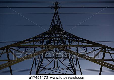 Pylons and power cables 3 View Large Photo Image Stock Image - Pylons and power cables 3. Fotosearch